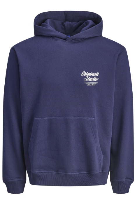 Jack & Jones jornorrebro typo back sweat hood sn
